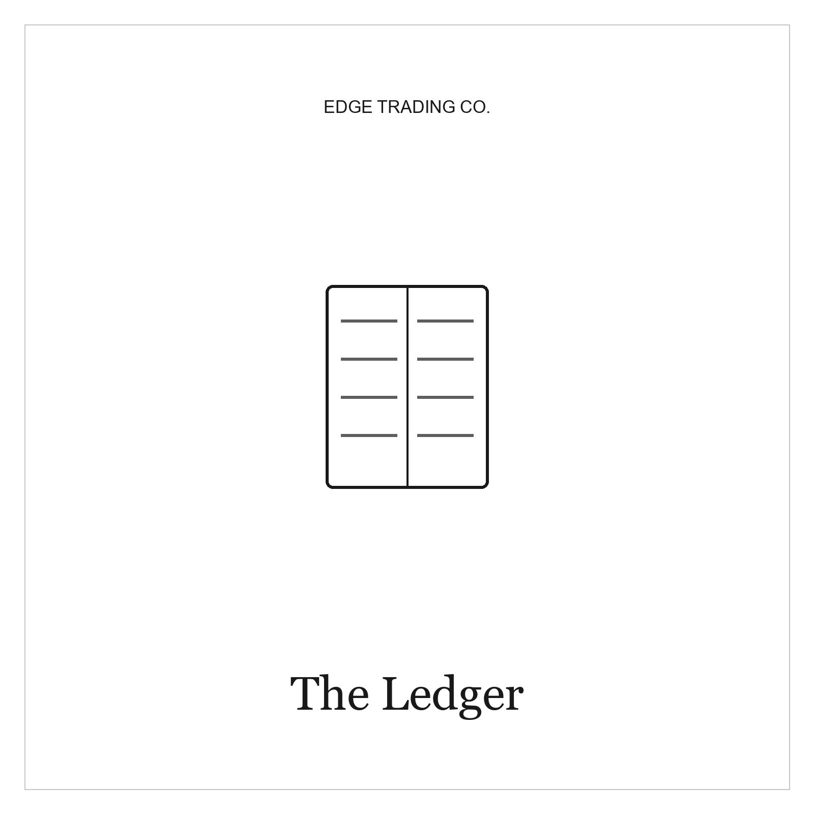 The Ledger